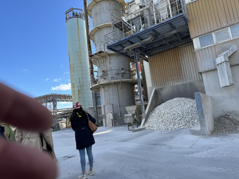 Bild vom Besuch der Zuckerfabrik